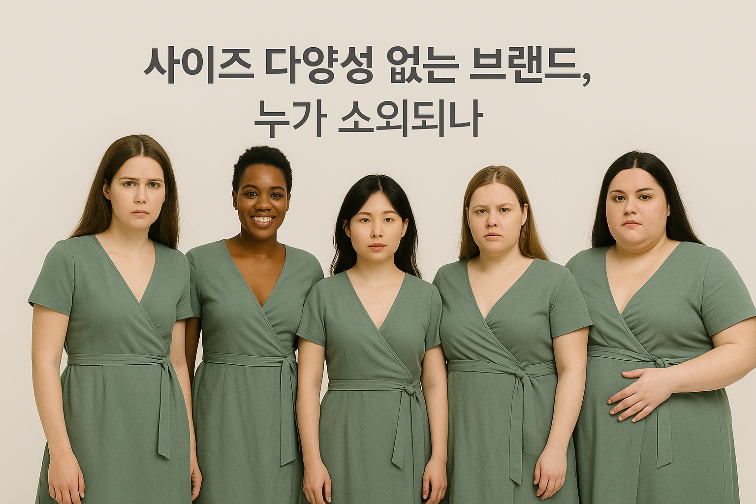 사이즈 다양성 없는 브랜드, 누가 소외되나