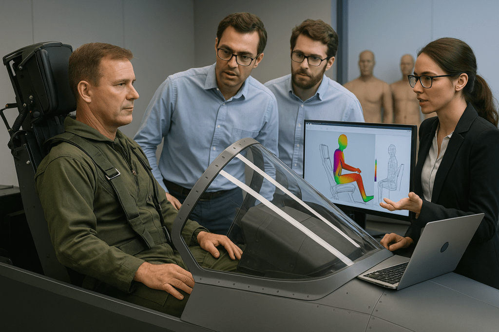 군 조종사 맞춤 시트 설계를 위한 백분위 3D 페르소나&nbsp;모델