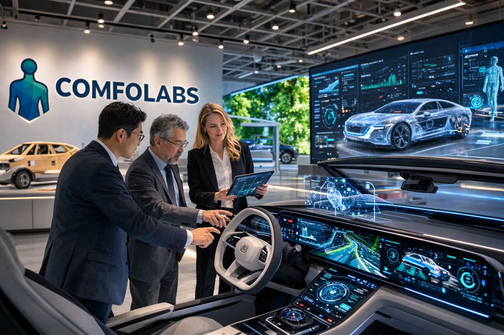 운전 시야·사각지대 분석을 위한 머리·목·상지 3D 데이터 활용