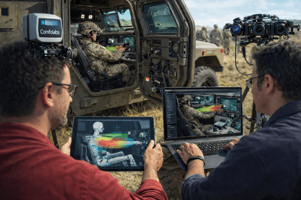 전투차량 HMI 설계의 미래: 팔·다리·시야 데이터가 만드는 인간 중심&nbsp;인터페이스